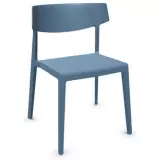 Design Stuhl Gwin - hellblau