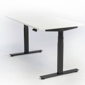 BM095112_Höhenverstellbarer Schreibtisch Ecolift Plus_schwar