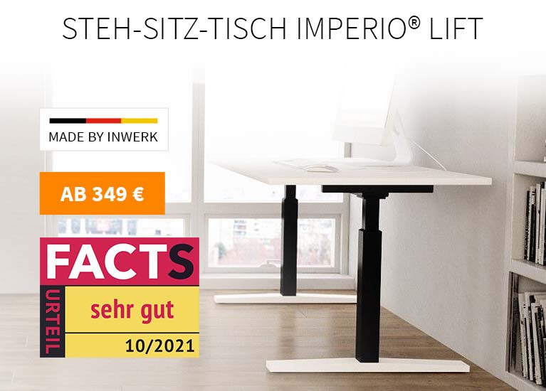 Steh-Sitz-Tisch Imperio® Lift