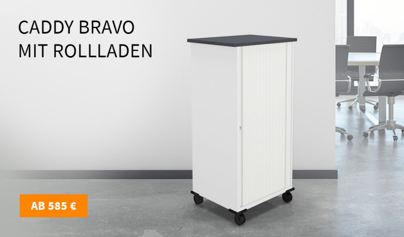 Büro Caddy Bravo mit Rollladen