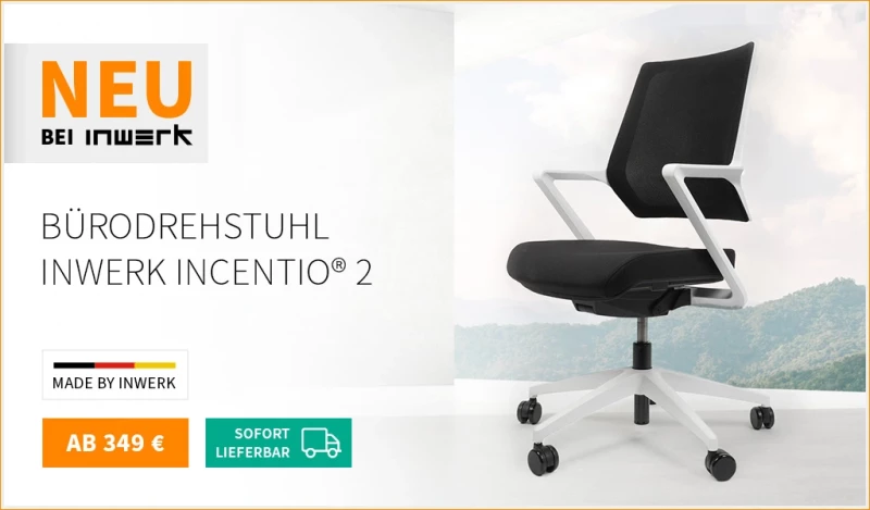 Bürodrehstuhl Inwerk Incentio® 2 Chair