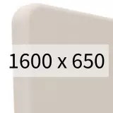 Akustik Wandabsorber Emil - beige B1600 x T650