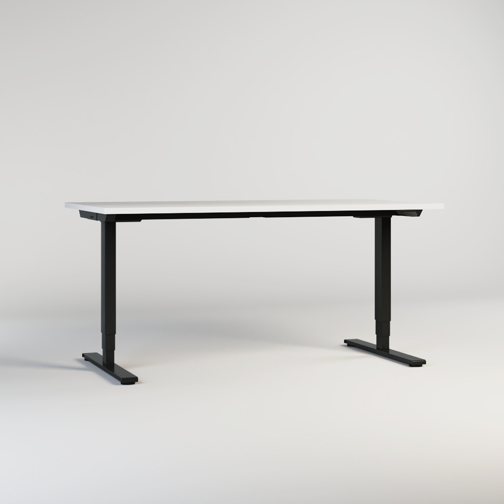 Höhenverstellbarer Schreibtisch Masterlift® 2 / schwarz