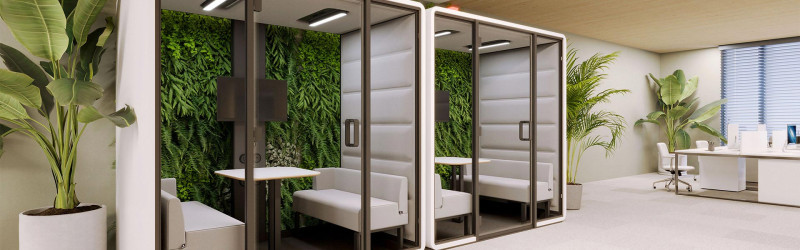 HushOffice Raumsysteme bei Inwerk