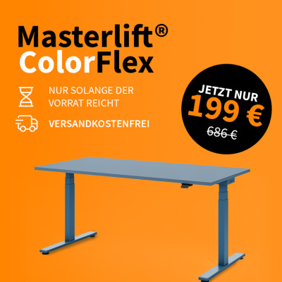 Einmaliges Angebot – Masterlift ColourFlex für nur 199 Euro