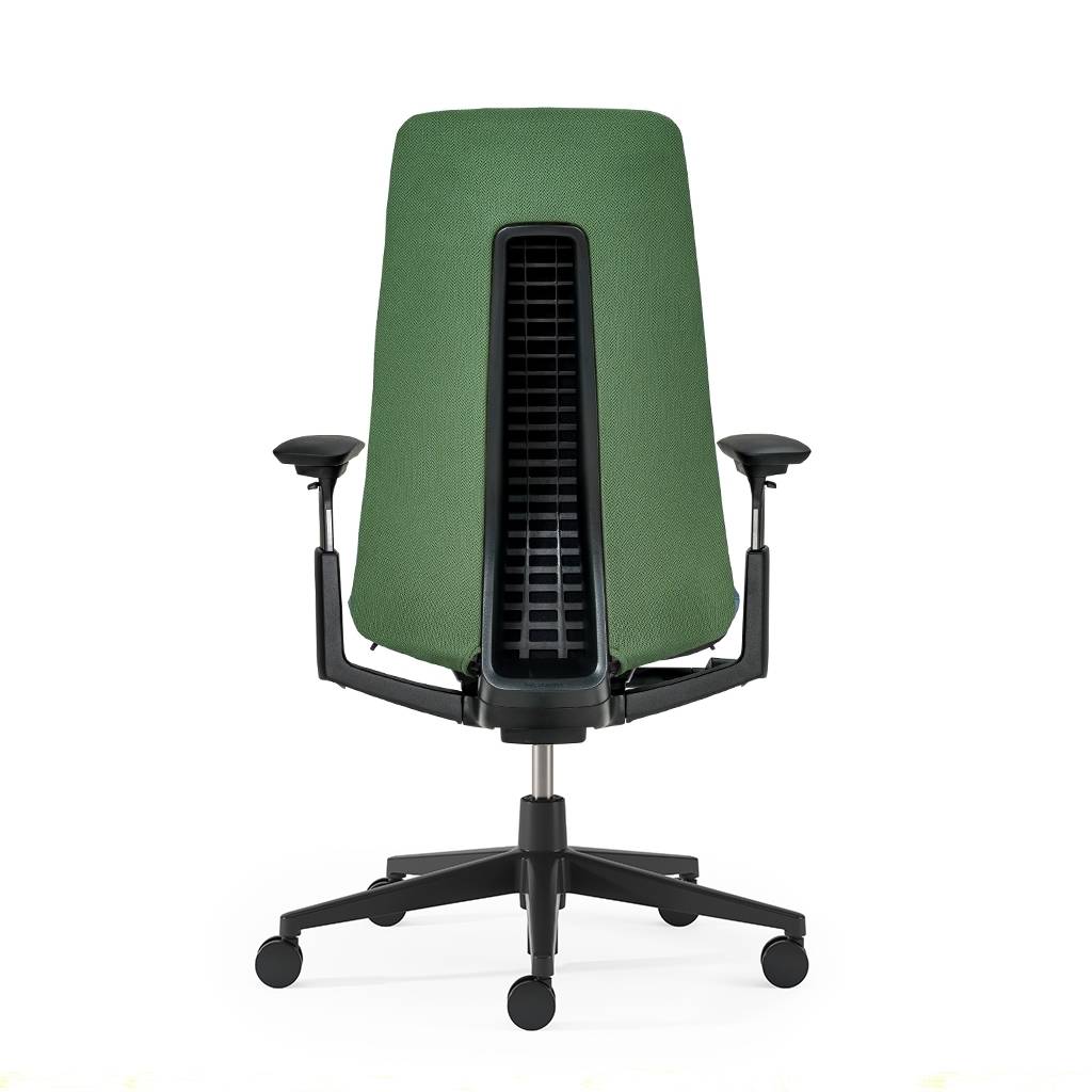 Drehstuhl Haworth Fern – Ergonomischer Bürodrehstuhl für höchsten Sitzkomfort | Haworth | Schwarz/Weiss/Gelb/Grün/Rot/Blau | mit Rückenlehne