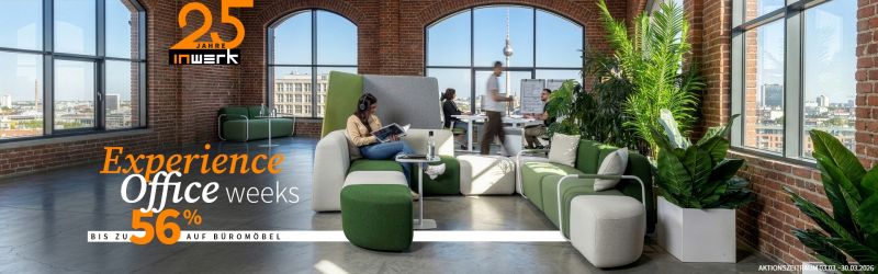 Experience Office Weeks bei Inwerk - bis zu 56% Rabatt