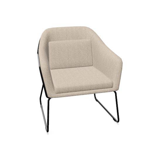 Lounge Sessel Framy Coffee Cream