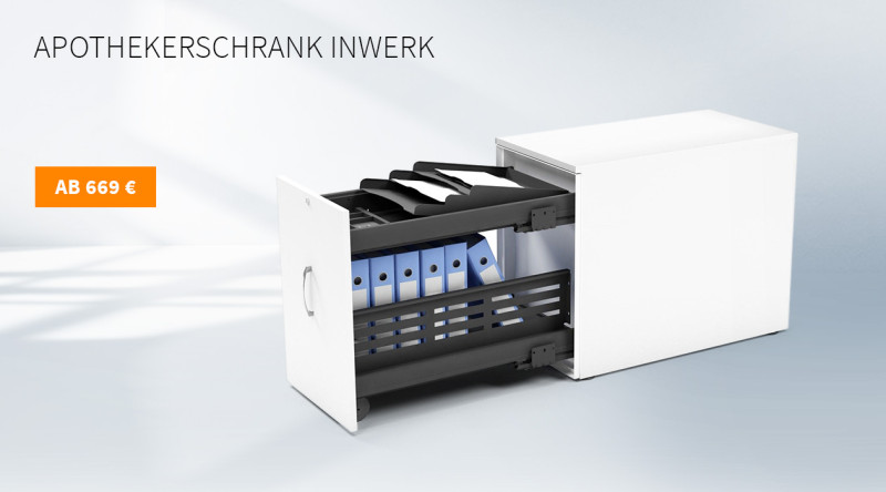 Standcontainer Apothekerschrank