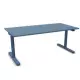 Masterlift® Flex höhenverstellbarer Schreibtisch - blau Masterlift® Flex höhenverstellbarer Schreibtisch - blau