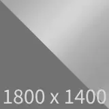 Höhenverstellbarer Eckschreibtisch Blankenese - grau/aluminium B1800 x T1400