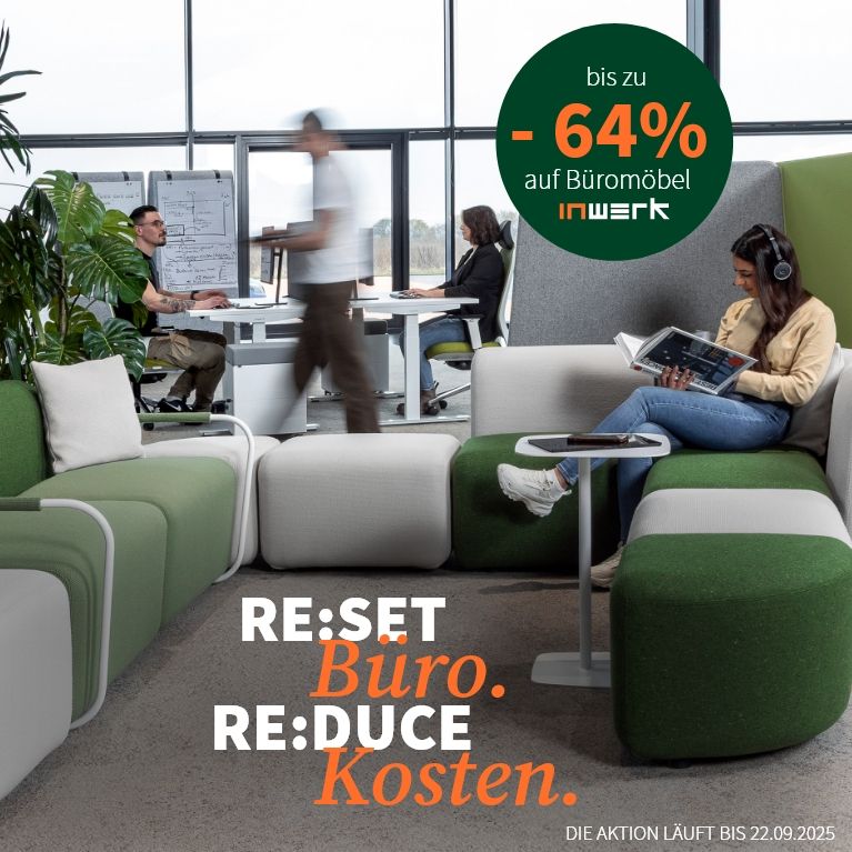 Aktion Reset Office - bis zu 64% Rabatt