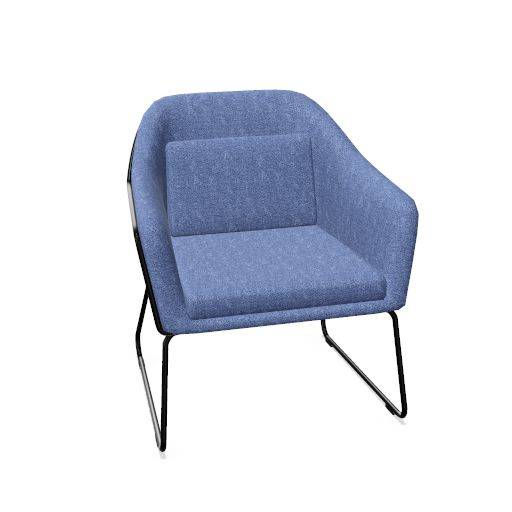 Lounge Sessel Framy Jeans Blue