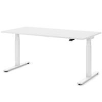 Masterlift® Flex höhenverstellbarer Schreibtisch, schwarz