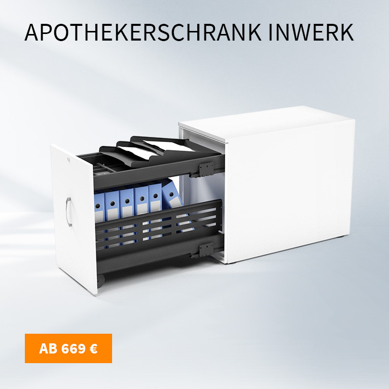 Standcontainer Apothekerschrank