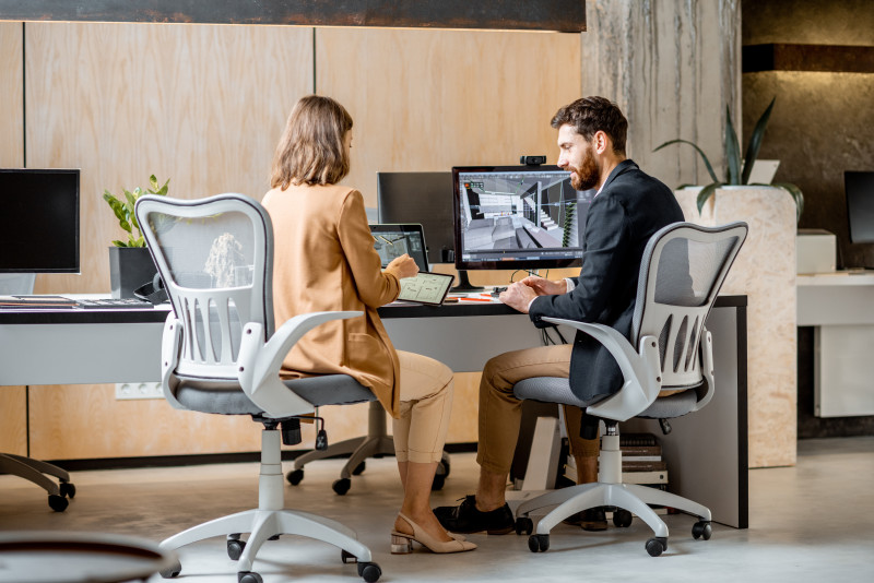 Ergonomische Büroausstattung