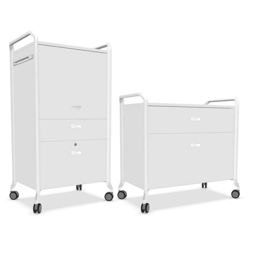 Bürocaddy Caddy auf Rollen Masterbox® 2 OH schwarz