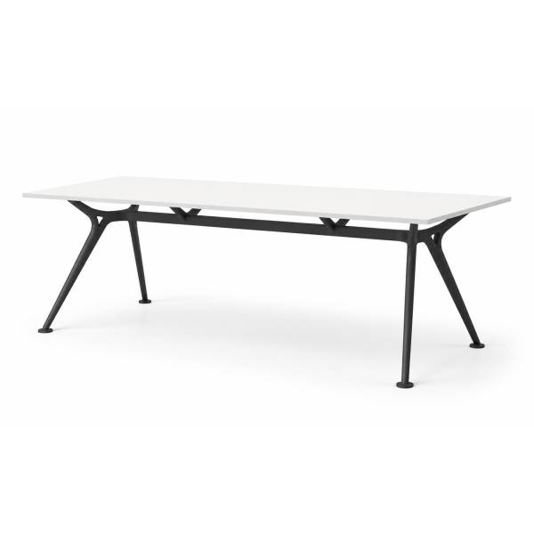 BM971000-Konferenztisch-Arkitek-mit-MFC-Platte-weiss-Gestell