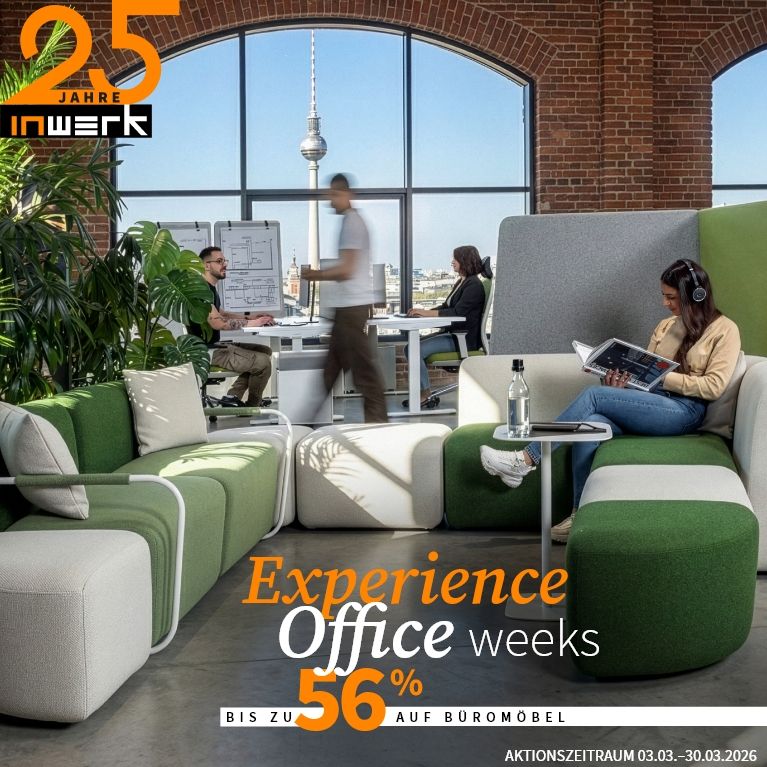 Experience Office Weeks bei Inwerk - bis zu 56% Rabatt