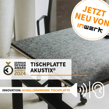 Tischplatte Inwerk Akustix®