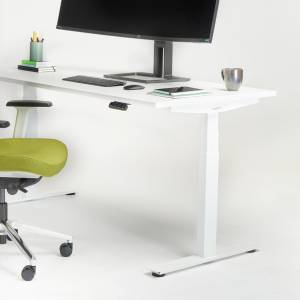 BM095112_Höhenverstellbarer_Schreibtisch Ecolift_Plus_weiss_