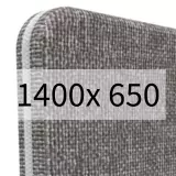 Akustik Wandabsorber Emil - grau B1400 x T650