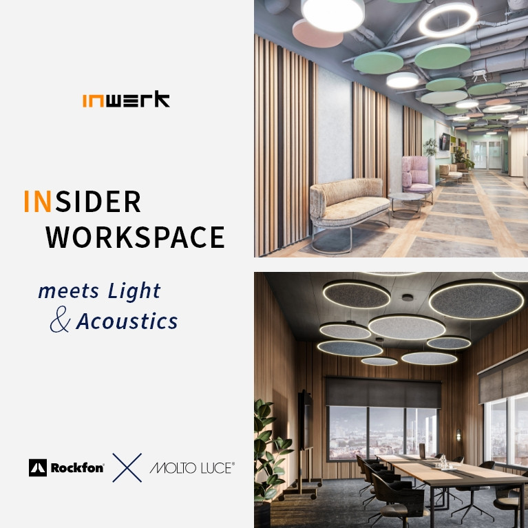 Inwerk Event INSIDER WORKSPACE – Light and Acoustics