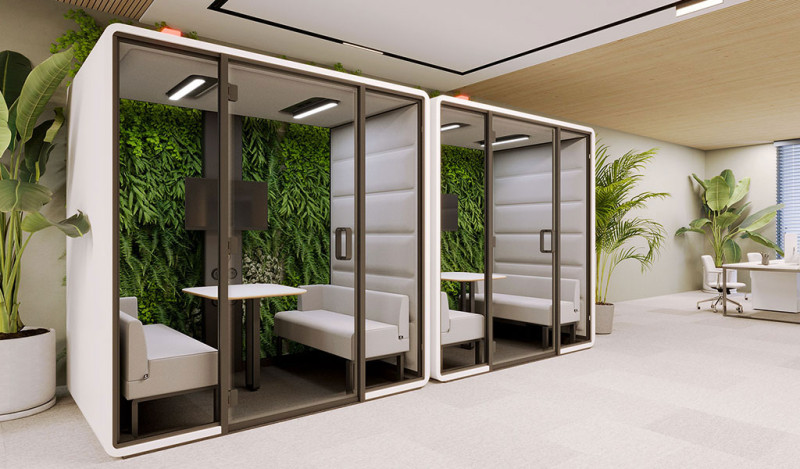 HushOffice Raumsysteme bei Inwerk