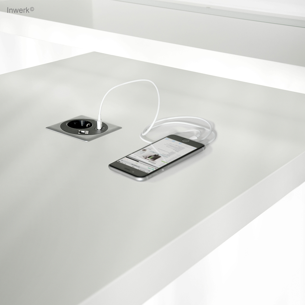 Netbox Point - der stilvolle Ersatz für Ihren Kabeldurchlass | Inwerk