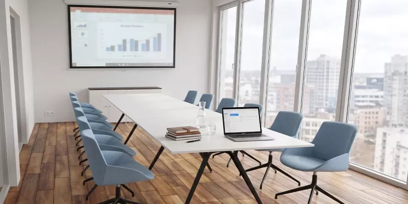Konferenzraum und Besprechungsraum für bis zu 12 Personen