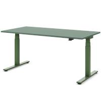 Masterlift® Flex höhenverstellbarer Schreibtisch, schwarz