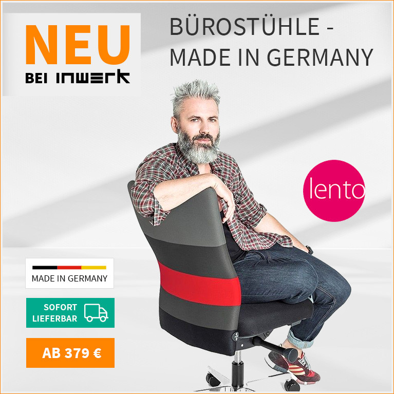 Lento Bürostühle - unser neuer Partner