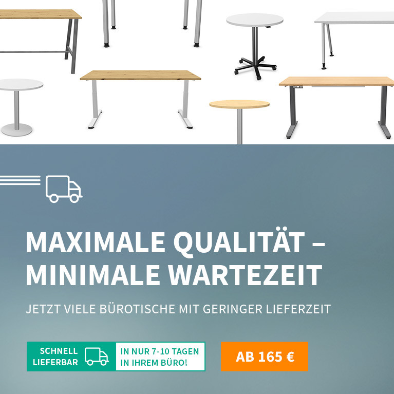 Bürotische Schnelllieferprogramm